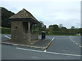 Bus stop and shelter on Whalley Road (B6243)