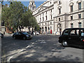 TQ3079 : Tiger crossing, Parliament Square by Stephen Craven