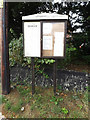 TM1389 : All Saints Church Notice Board by Geographer
