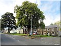 Northern end of the square in Town Yetholm