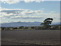 Distant hills viewed from the road at Ardunie