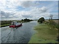 SE7212 : Boat heading west on the Stainforth & Keadby Canal by Christine Johnstone
