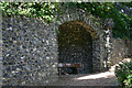 TQ5974 : The Lovers Arch, Ingress Abbey by David Kemp