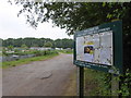 Entrance to Half-Hide Lane Allotments