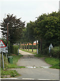 TM1585 : Entrance to Grove Farm by Geographer