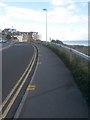 SZ1191 : Boscombe: this pavement is part of footpath F10 by Chris Downer