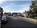 TM0495 : B1077 Church Street, Attleborough by Geographer