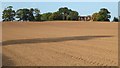 SO8641 : Ploughed field at Ryall by Philip Halling