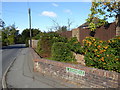 Looking west on Borers Arms Road