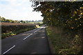 Calow Lane towards Cock Alley