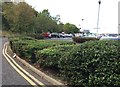 Wolstanton Retail Park: car park and perimeter road