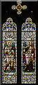 SK9348 : Chancel stained glass window, St Vincent's church, Caythorpe by Julian P Guffogg