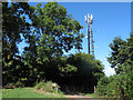 Telecoms mast by Heath Road