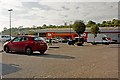 A Toyota Auris D4D in the car park near B&Q