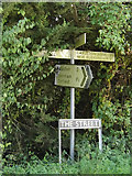 TM1389 : Signpost & The Street sign on The Street by Geographer