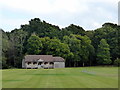 TQ4223 : Sheffield Park Cricket Pavilion by PAUL FARMER
