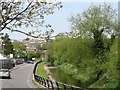 View northwards to the entry on to the Newry Canal Towpath