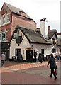 Thatched roof Horse and Jockey pub in Wrexham