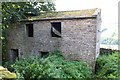 Barn in field beside Gale Lane