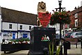 Caistor Market Place: Monument to mark Queen Victoria