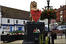 TA1101 : Caistor Market Place: Monument to mark Queen Victoria's 60th year on the throne by Michael Garlick