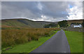 Road heading for Moorahill Farm