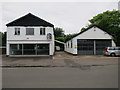 TL4355 : Closed garage, Grantchester by Hugh Venables