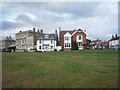 Houses on Constitution  Hill, Southwold