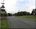 Warning signs - level crossing, London Road, Nantwich