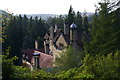 NU0702 : Cragside House from above by Christopher Hilton