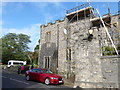 Scaffolding on the Ducal Chantry