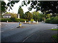 Small roundabout on St Bernards Road