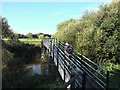 Footbridge over River Elwy near Pentre-Uchaf