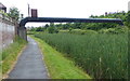 Pipebridge crossing the Leeds and Liverpool Canal