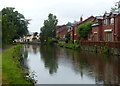 Houses along the Leeds and Liverpool Canal