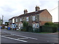 Houses on London Road (B1437)