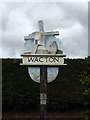 TM1791 : Wacton Village sign by Geographer