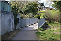 Footbridge over small stream