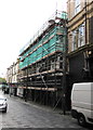 Griffin Street scaffolding, Newport