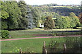 SU6178 : View to Oxford Lodges, Basildon Park by M J Roscoe