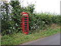 TM4784 : Telephone box, Wrentham West End by JThomas