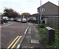 Keats Close telecoms cabinet, St Dials, Cwmbran