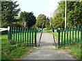 A-frame stile on National Cycle Network Route 668, Leeds