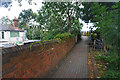 Footpath to St Denys Station and Adelaide Road