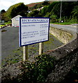 Aberdovey Recreation Ground information and charges notice