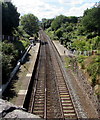 Through St James Park railway station, Exeter 