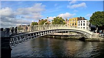O1534 : Ha'penny Bridge, Dublin by Chris Morgan
