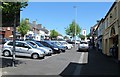 Cars parked on Main Street, Castlewellan