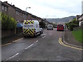 Eastern end of Shakespeare Road, St Dials, Cwmbran