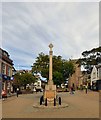 Poulton-le-Fylde War Memorial in the Market Place